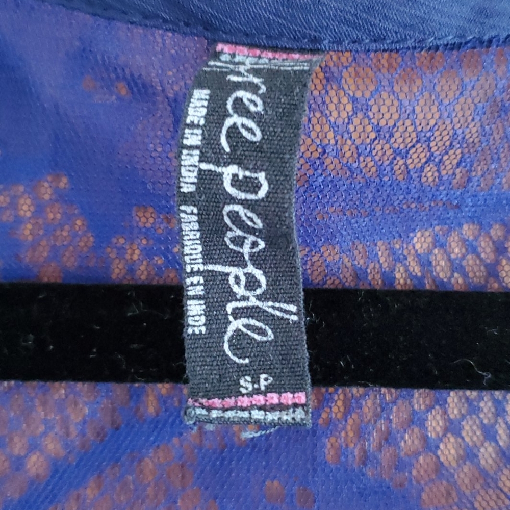 Free People cutwork lace tank - Picture 2 of 5